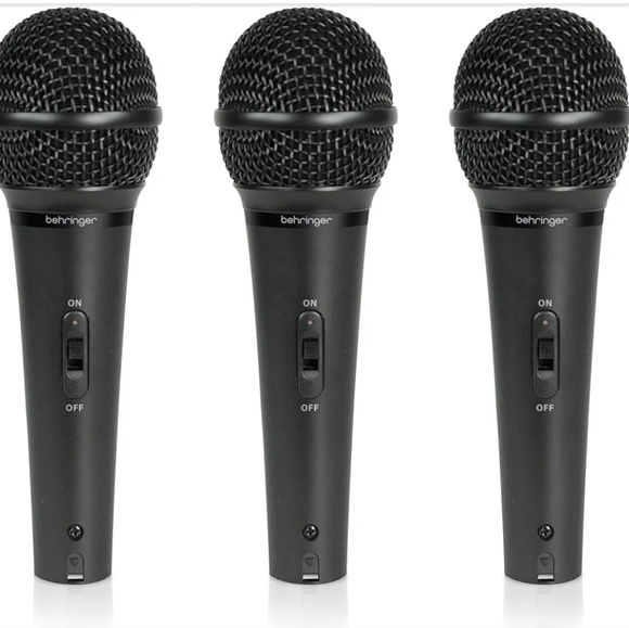 Behringer - XM1800S - Dynamic Wired Professional Microphone - Set of 3 - Picture 3 of 8